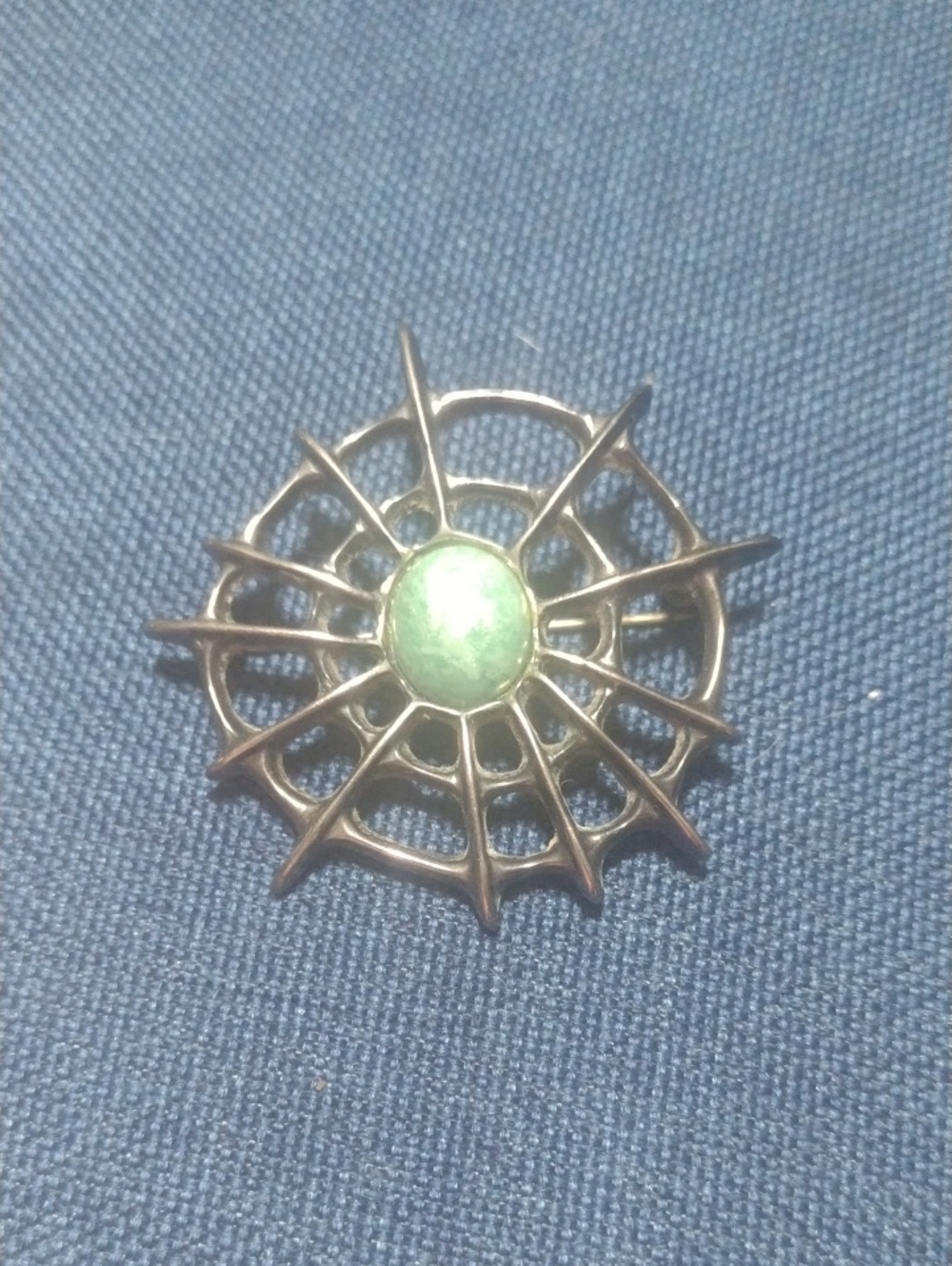 Vintage "Spider's Web" Brooch - David-Anderson